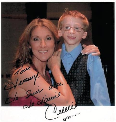 In 2006, Gabriel met Dion in Las Vegas (Facebook)