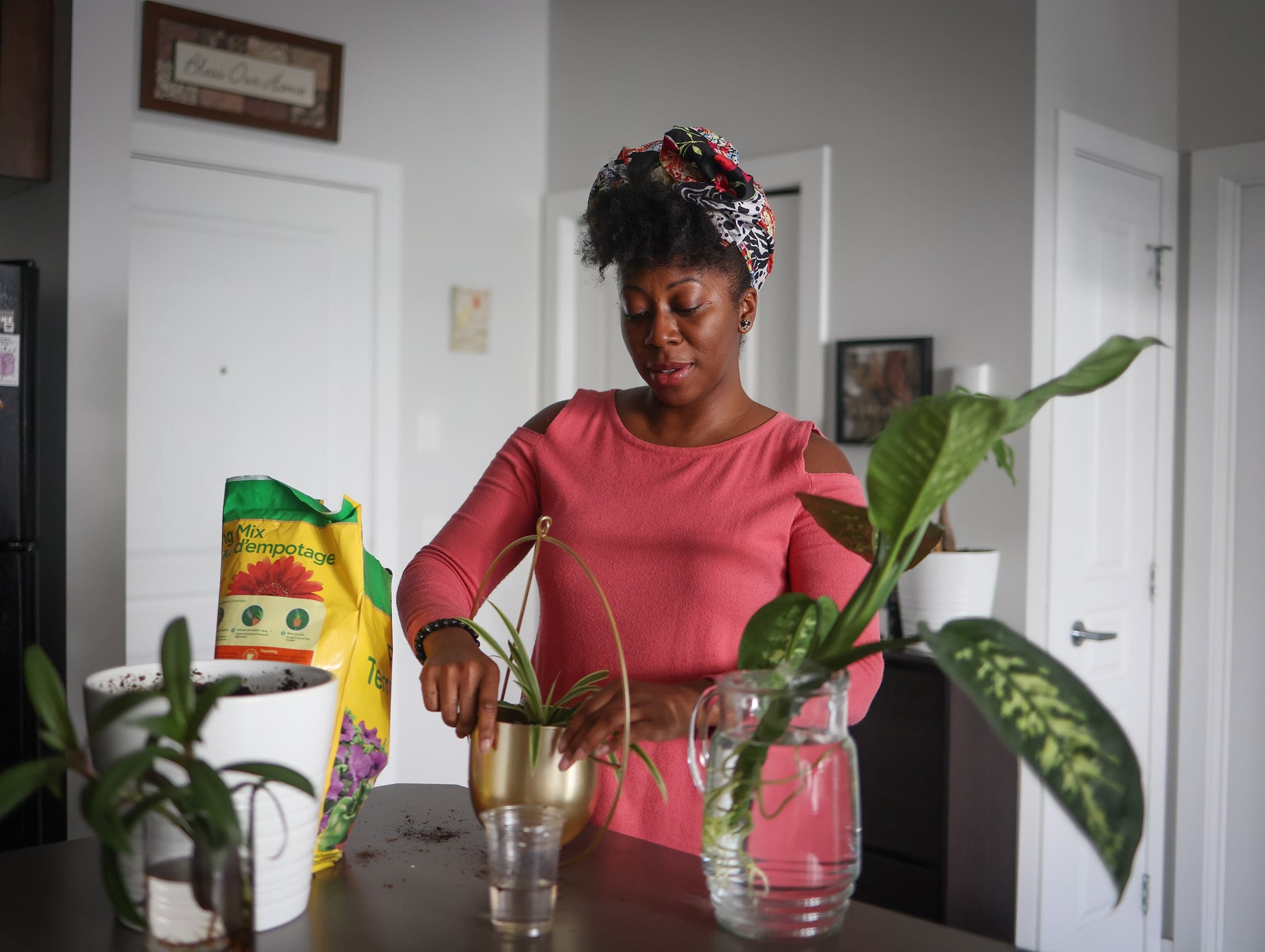 During the slowdown, Harley saw a therapist who helped her heal from childhood trauma (Photograph by Leah Hennel)
