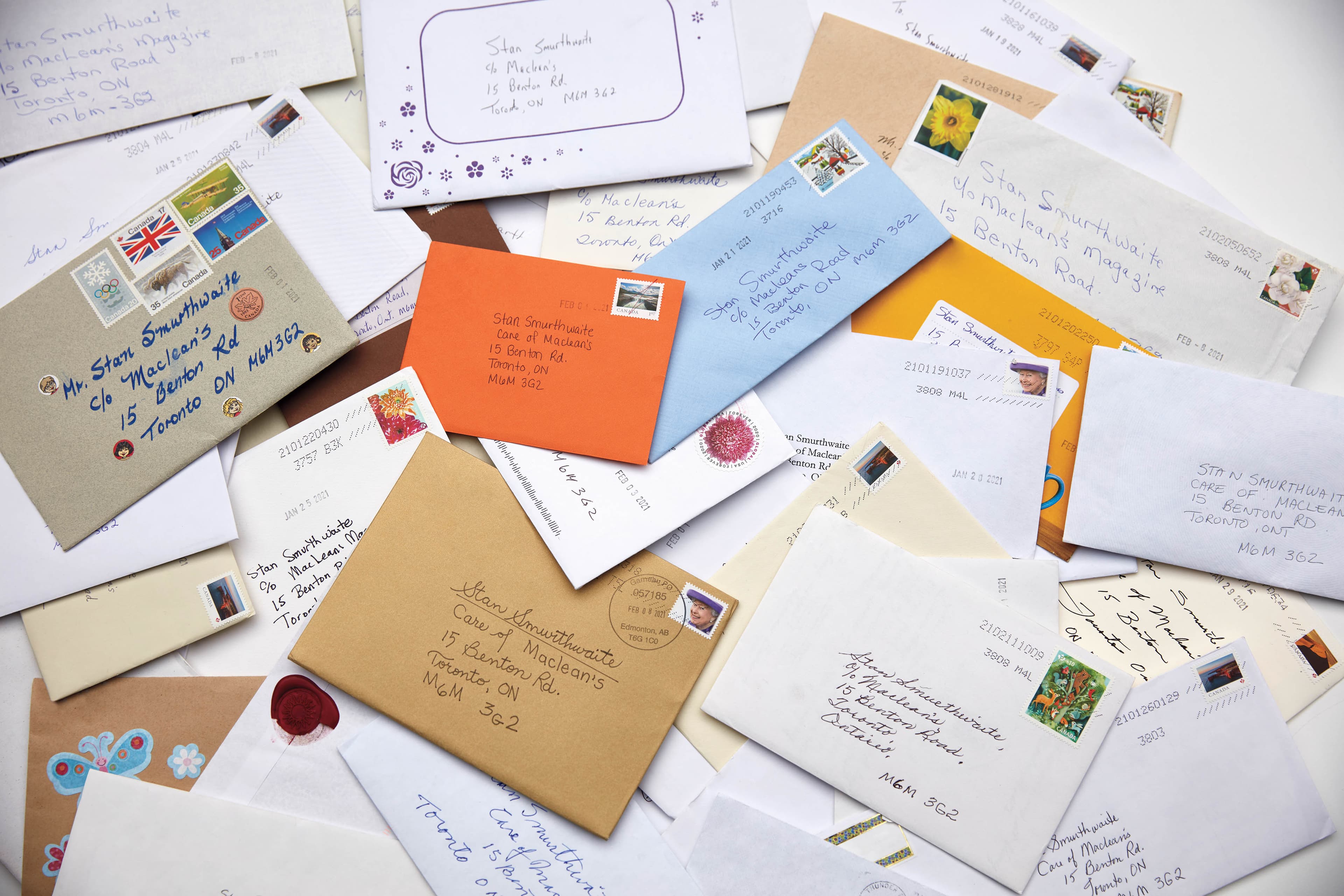 Letters for Stan (Photograph by Erik Putz)