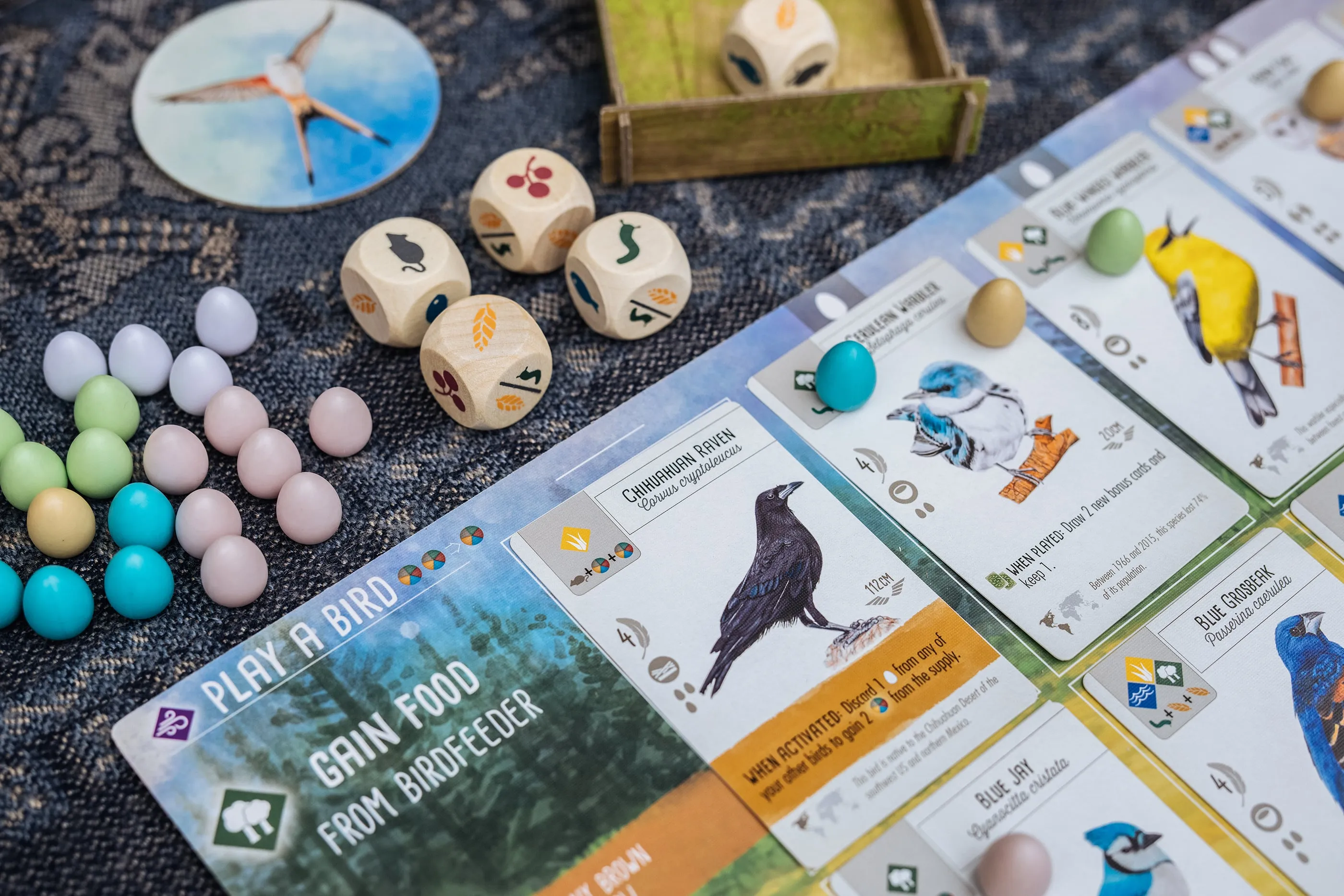 Sales of board games like Wingspan skyrocketed as people looked to fill the long hours during the pandemic lockdowns (Photograph by Jennifer Roberts)