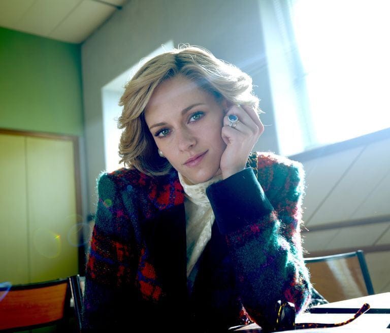 Kristen Stewart as Princess Diana. Photo by Pablo Larraín