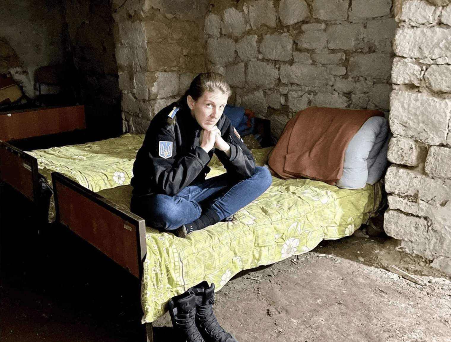 Volunteering in a Ukrainian orphanage located in an underground bomb shelter (Photos courtesy Ivanka Siolkowsky/Instagram)