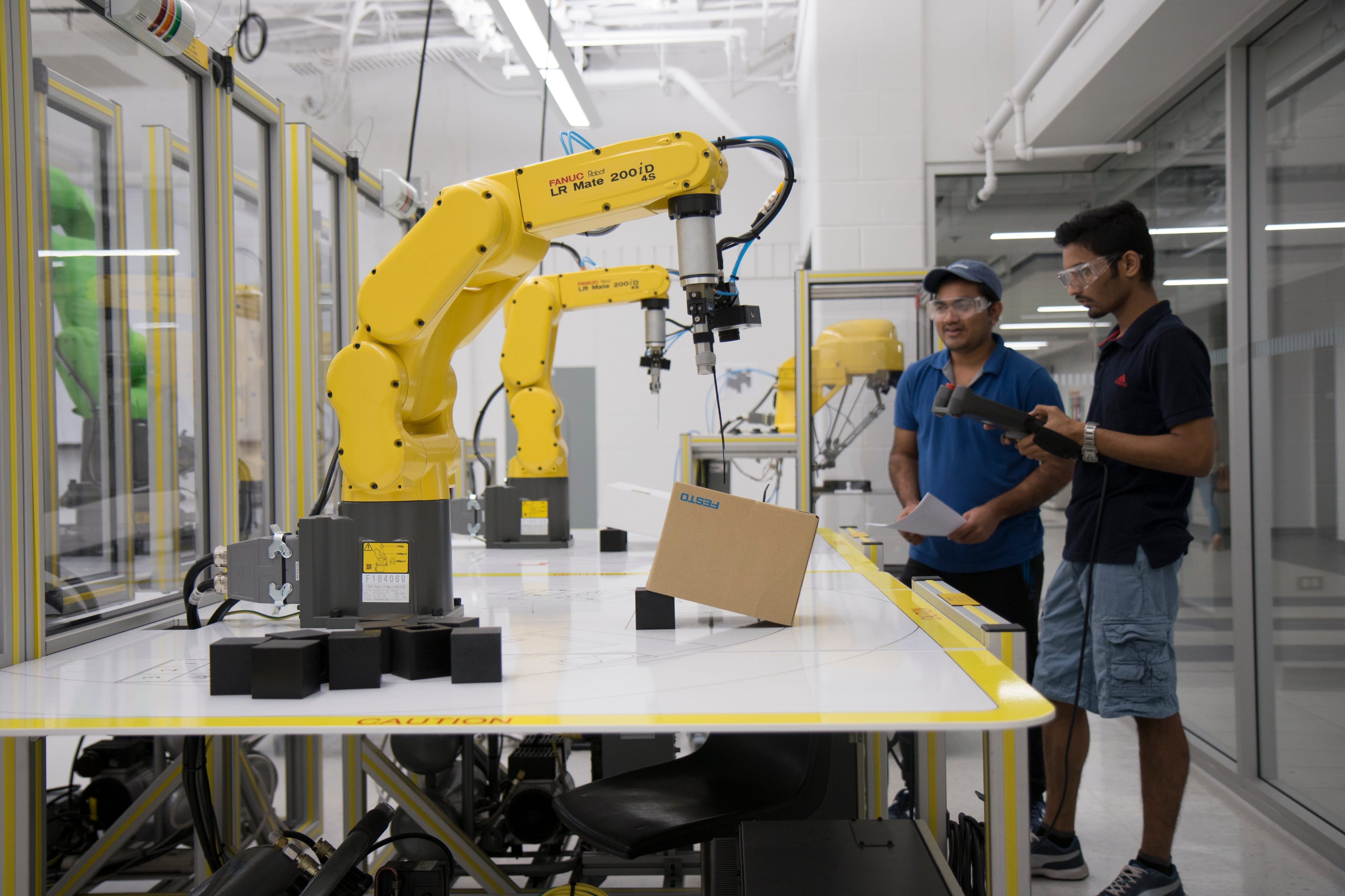 In the Mohawk College robotics lab, students learn some of the skills that are revolutionizing the global manufacturing industry.