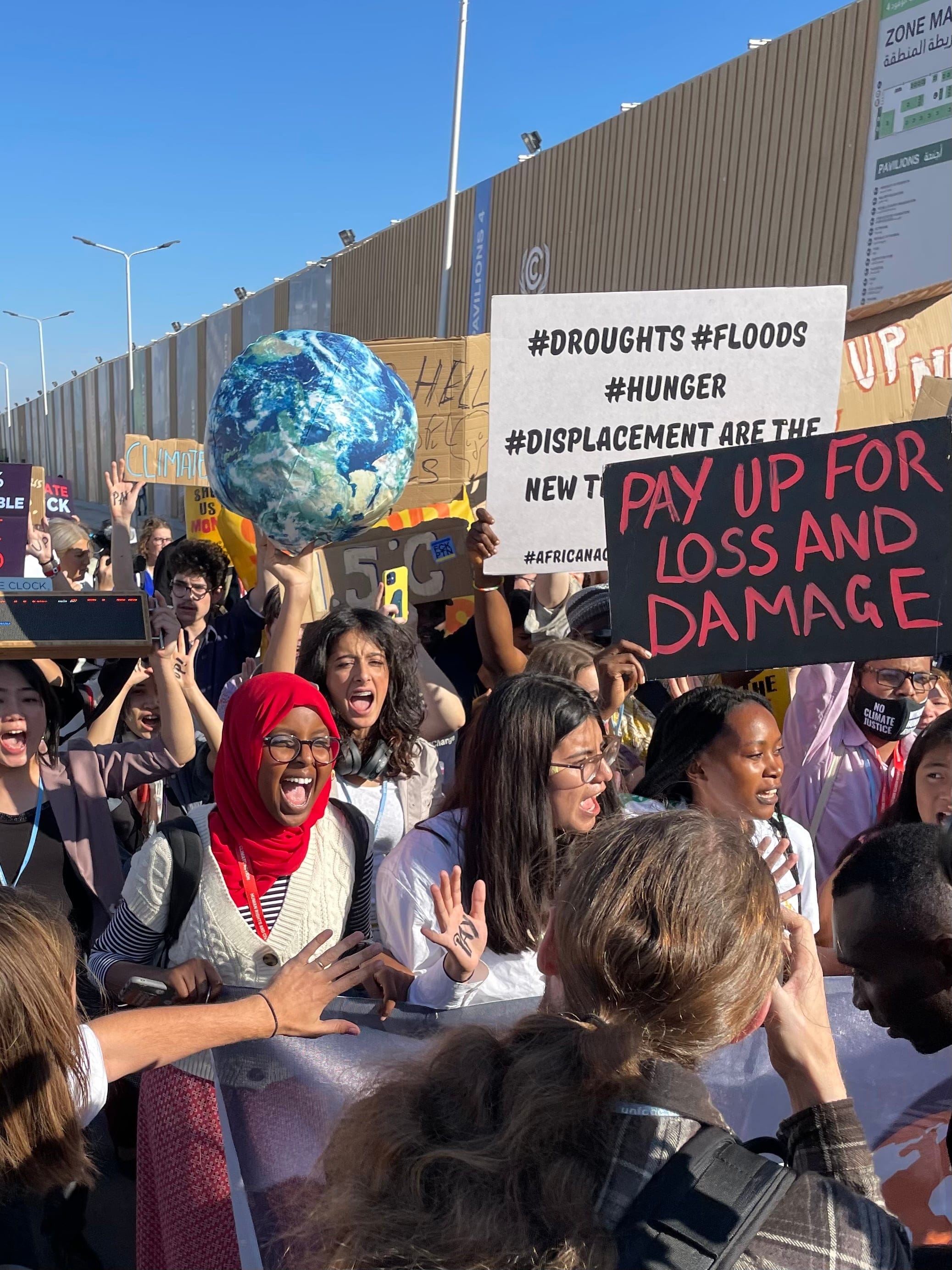 "As I became more involved in climate activism, I started going to rallies. I was struck by Greta Thunberg, who said, 'Why should we study for a future that is being taken away from us?'" (Photos courtesy the Mathur family)