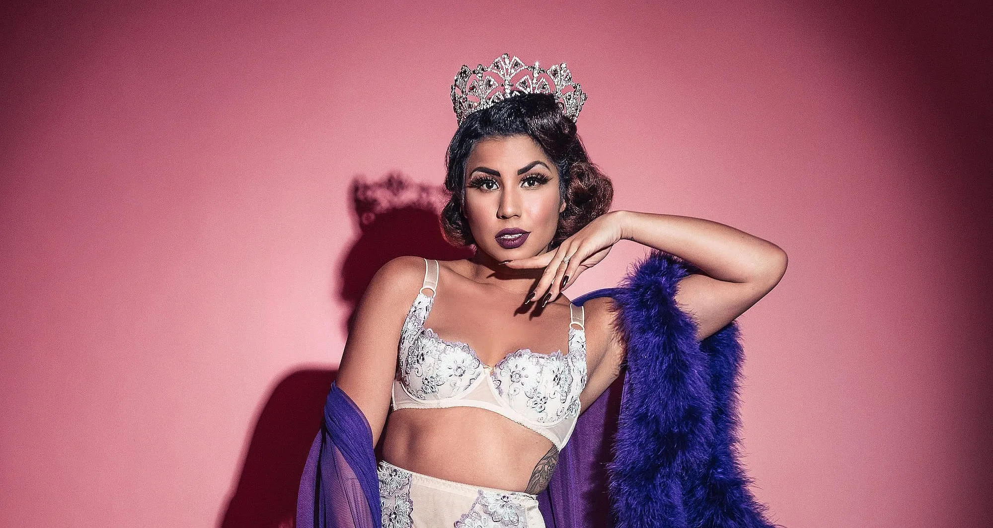 Quebec's Lauren Ashley Jiles was recently named the no.2 burlesque performer in the world (Photos courtesy Jiles)