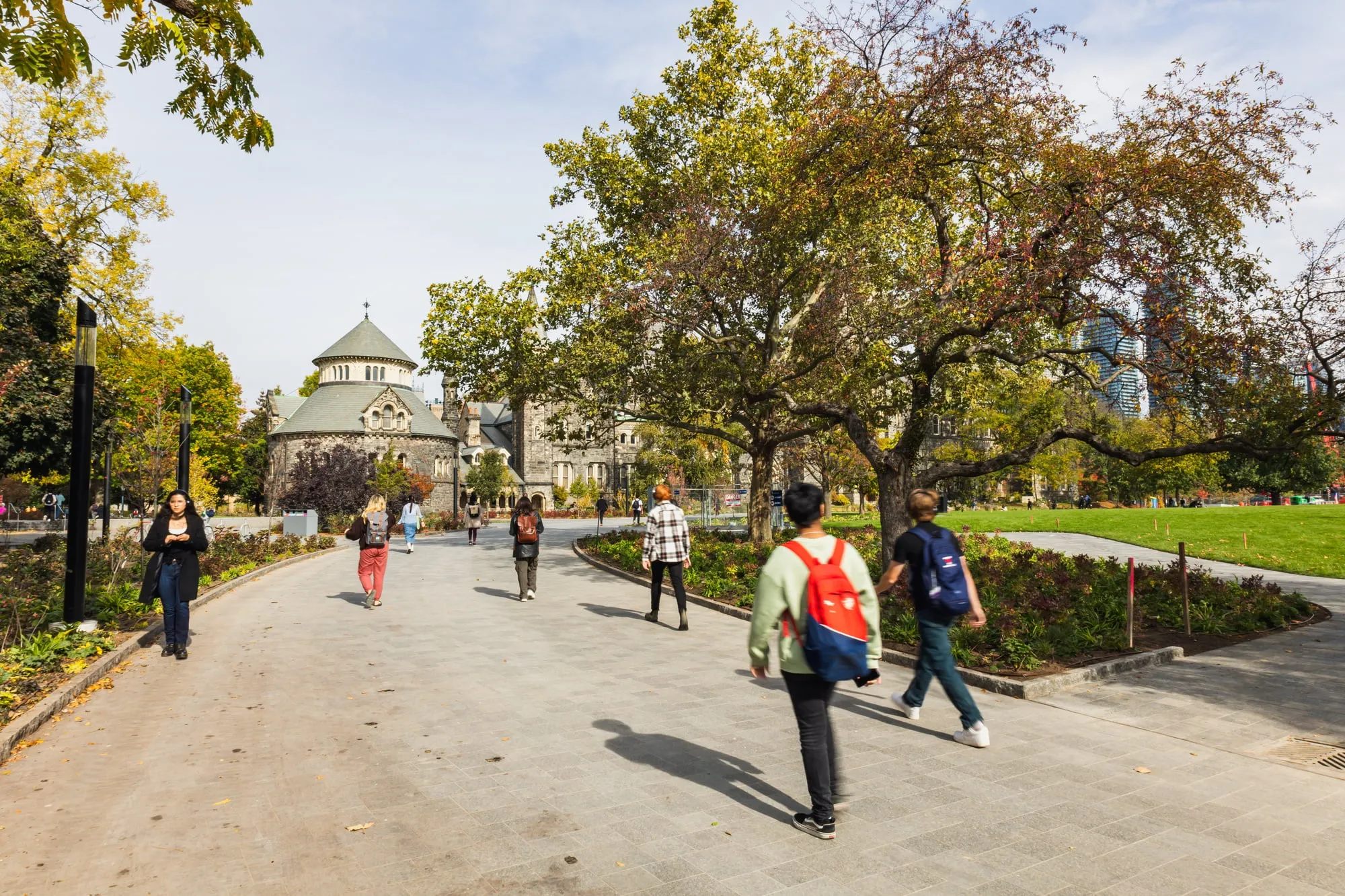 The front campus of the University of Toronto