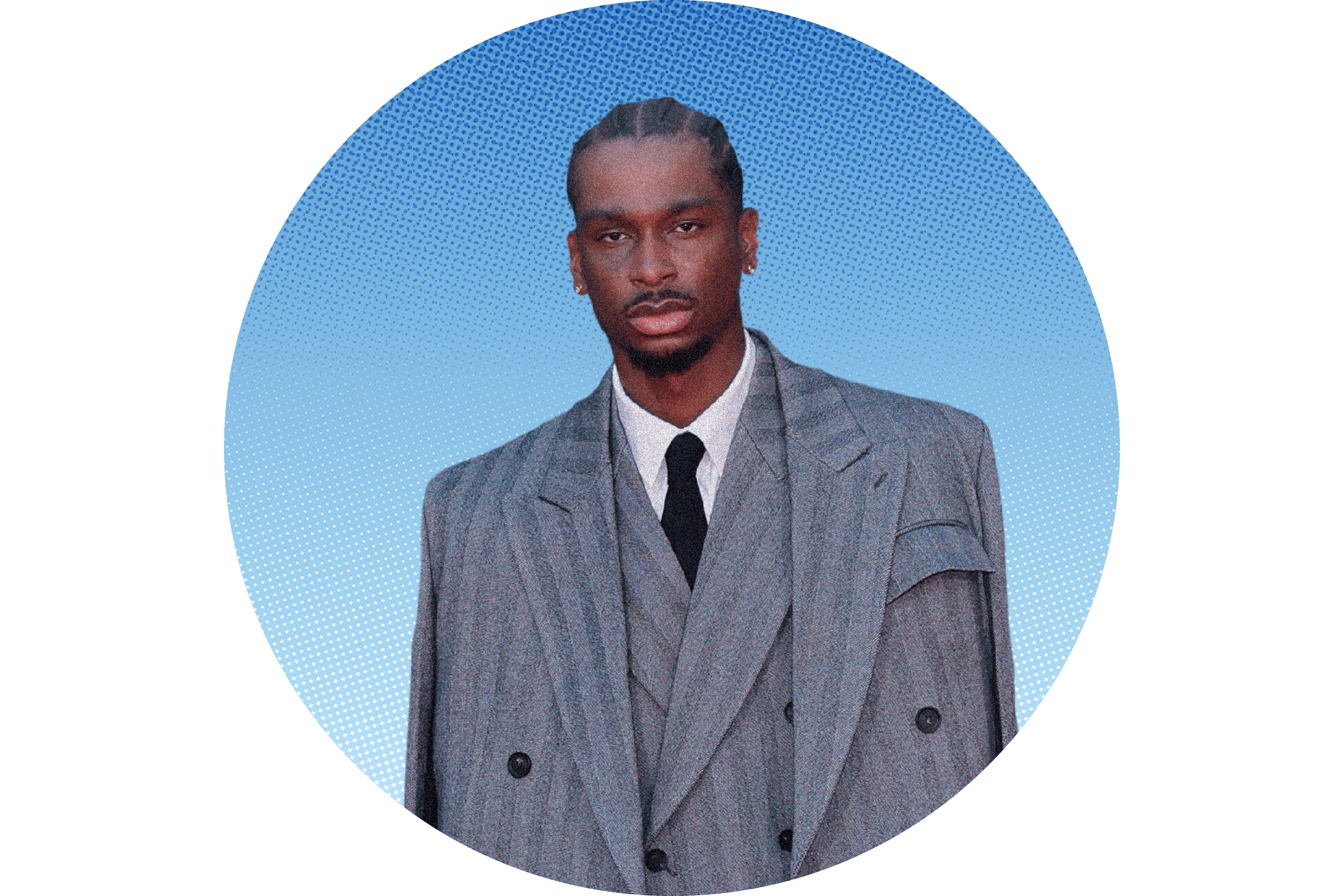 Shai Gilgeous-Alexander in a suit