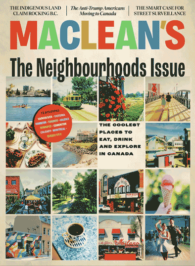the cover of the August 2026 issue of Maclean's