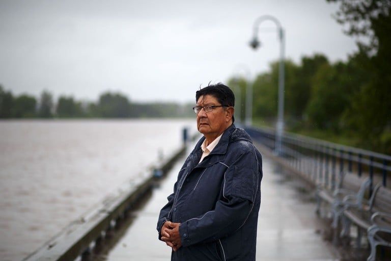 Rainy River First Nations Chief Jim Leonard