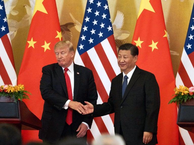 U.S. President Donald Trump and China's President Xi Jinping. The world's major countries are already jockeying for control of an eventual COVID-19 vaccine. (Artyom Ivanov/TASS/Getty Images)