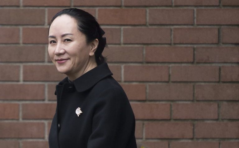 Meng Wanzhou, chief financial officer of Huawei, leaves her home to go to B.C. Supreme Court in Vancouver, Wednesday, January 22, 2020. The British Columbia Supreme Court will release a key decision next week in the extradition case of Huawei executive Wanzhou. THE CANADIAN PRESS/Jonathan Hayward