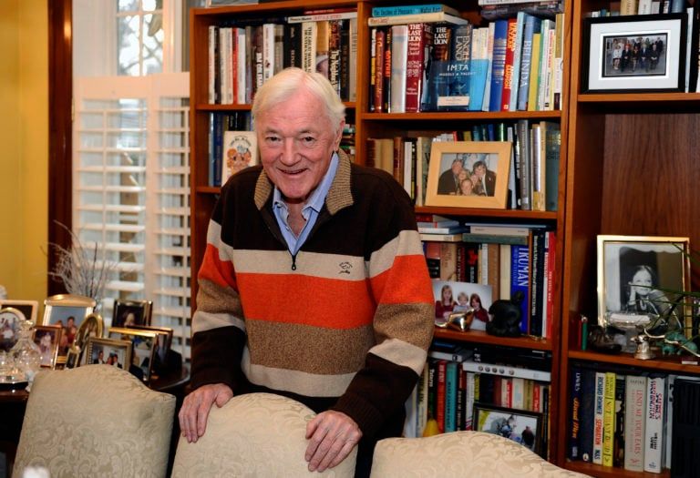 Fotheringham at home in 2011. (COLIN MCCONNELL STAR) . (Colin McConnell/Toronto Star via Getty Images)