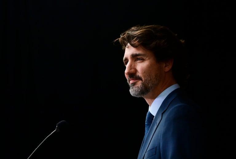 Prime Minister Justin Trudeau holds a closing press conference on the third and final day of the Liberal cabinet retreat in Ottawa on Wednesday, Sept. 16, 2020. THE CANADIAN PRESS/Sean Kilpatrick