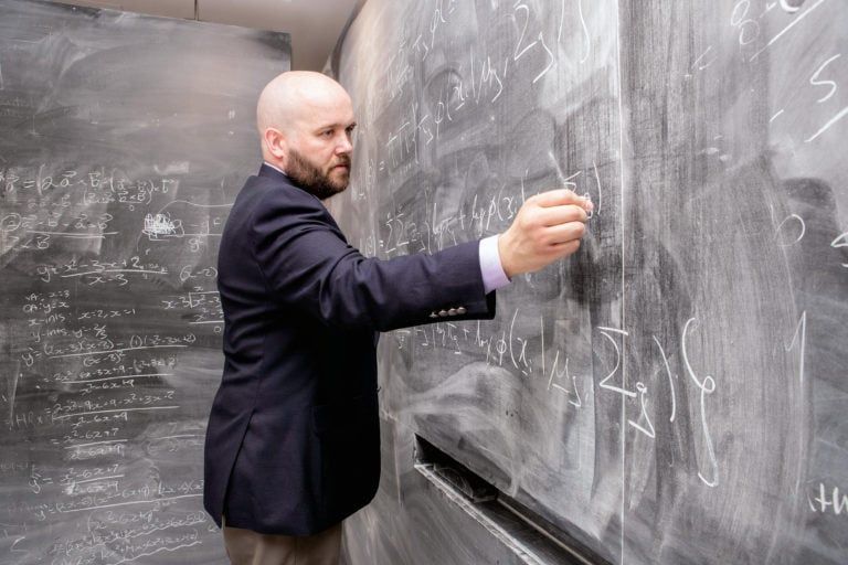 Professor Paul MacNichols of the department of mathematics and statistics at McMaster University. (Georgia Kirkos/McMaster University)