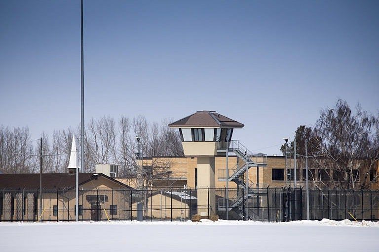 The Bowden Institution medium security facility near Bowden, Alta., Thursday, March 19, 2020. Government medical professionals say Canada's jails and prisons don't meet with physical distancing guidelines for COVID-19 and they want as many inmates as possible to be released. (Jeff McIntosh/CP)
