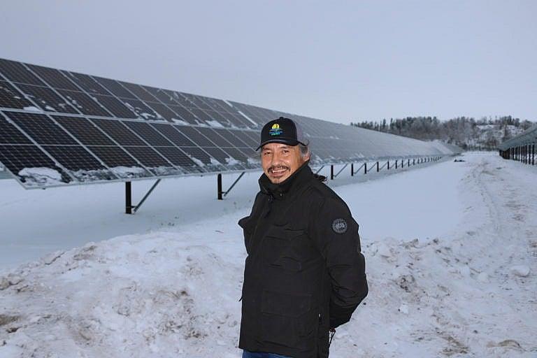 Chief Allan Adam, Athabasca Chipewyan First Nation (Courtesy of Nick Kendrick/Green Planet Energy Analytics/Green Energy Futures)