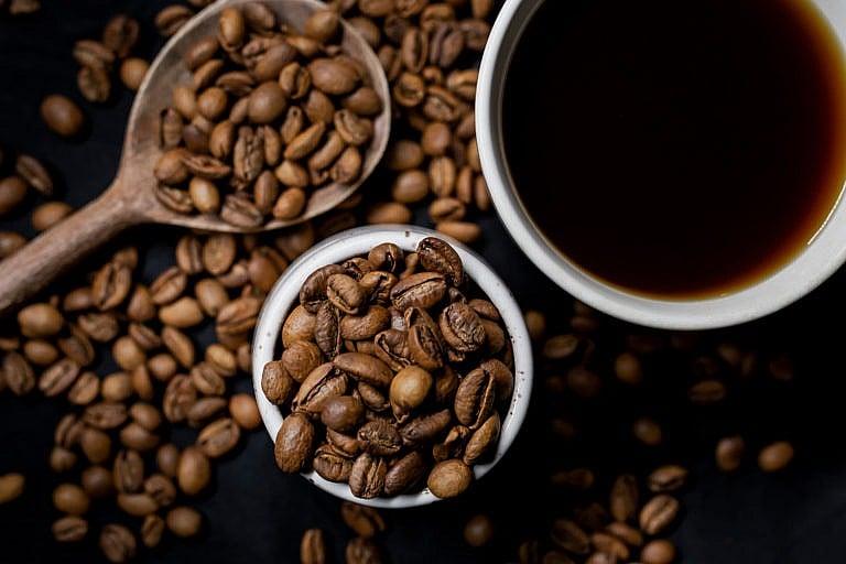 Liberica coffee beans; LeClair’s roast gives a sweet and jackfruity brew, with hints of almond (Photograph by Carey Shaw)