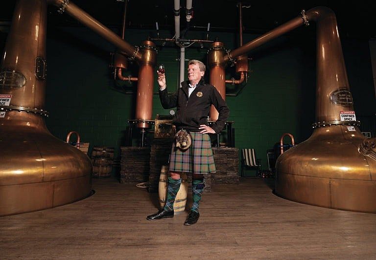 Macaloney launched his own distillery in Victoria in 2016 and was soon winning top awards—but then the Scotch Whiskey Association filed suit (Photograph by Libby Oliver)