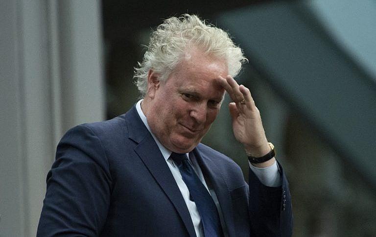 Charest stands as he is recognized by the Speaker of the House of Commons following Question Period, on April 1, 2019 in Ottawa (Adrian Wyld/CP)