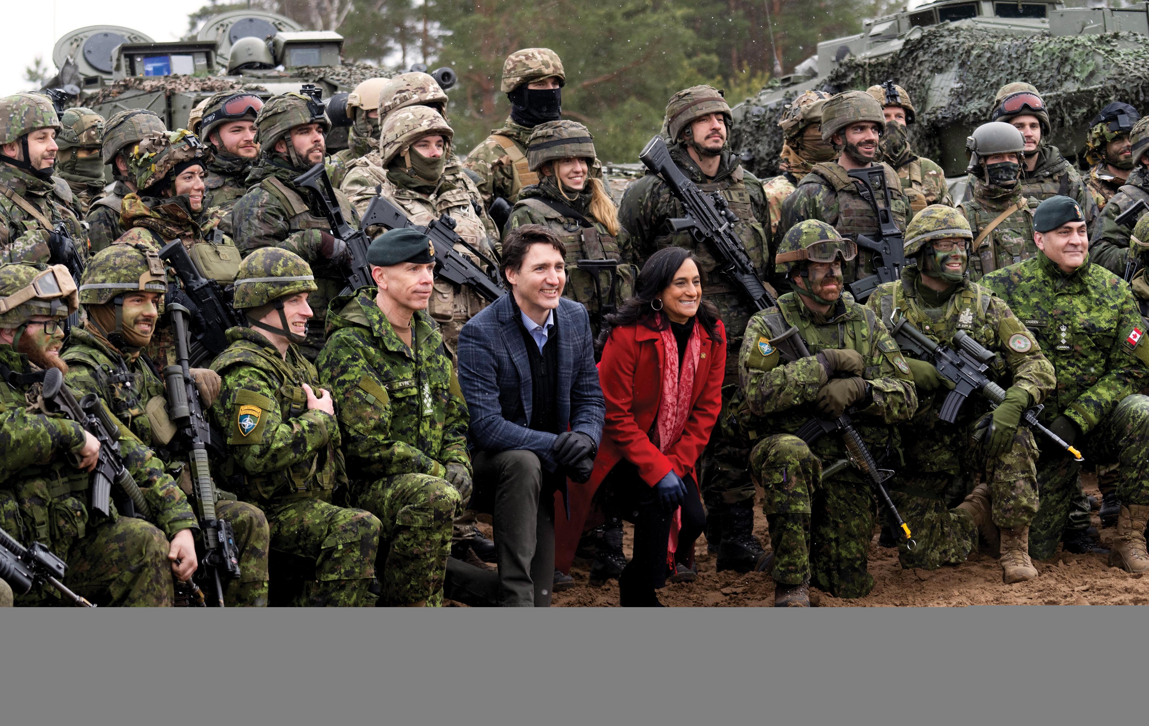 Anand has made an early impression within the military as a quick study who is willing to make difficult decisions without hesitation. (Adrian Wyld/The Canadian Press)