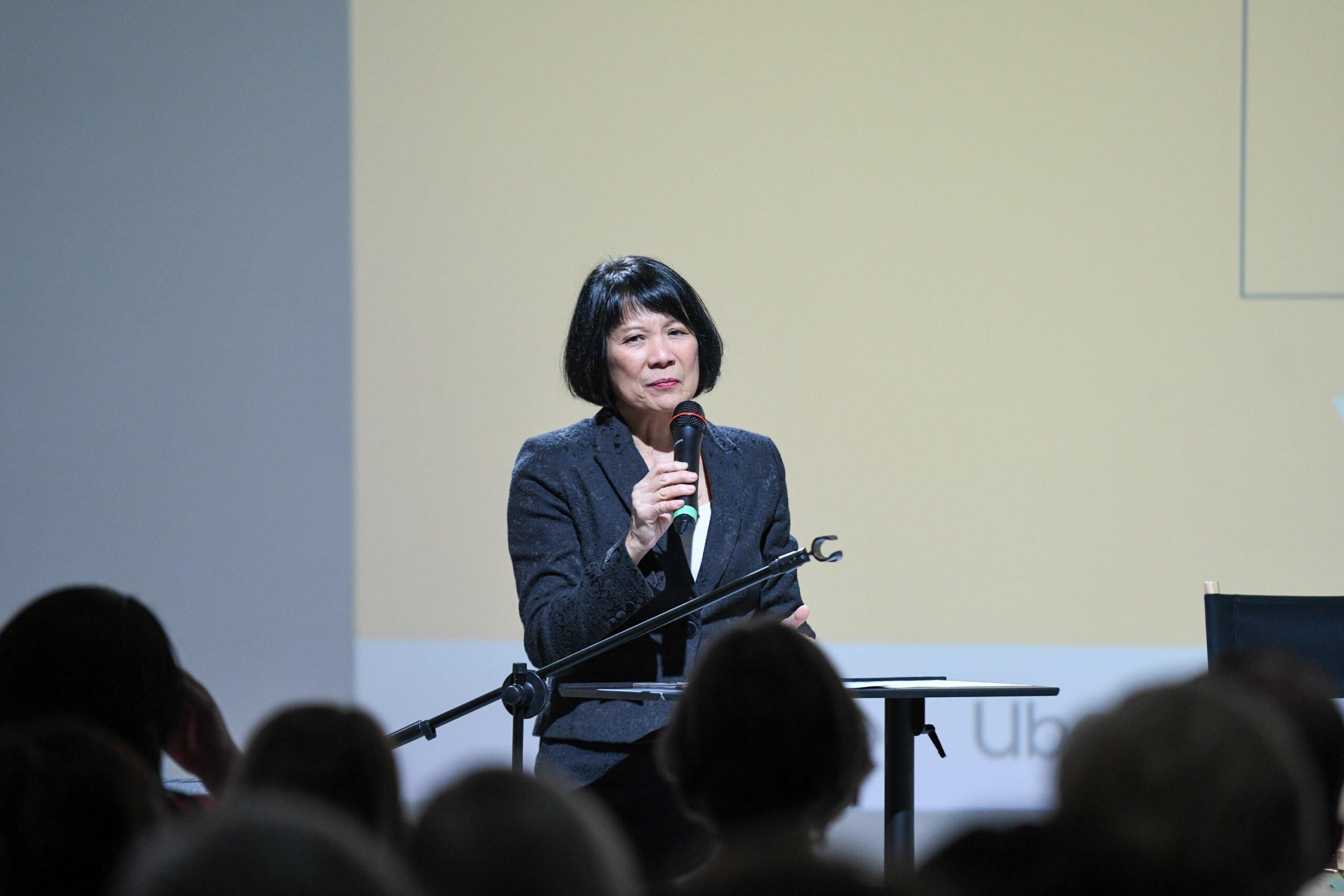 Olivia Chow, mayor of Toronto, giving the keynote address at the Macleanâs Ideas Summit: Year Ahead.